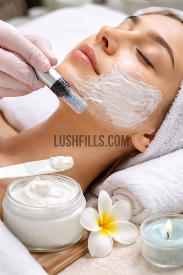 Combining Numbing Cream with Microneedling