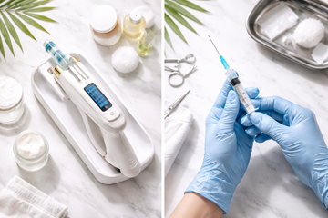 Mesotherapy Gun vs. Manual Injection