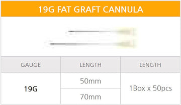 Allure Fat Graft Cannula (Box of 50 pcs)