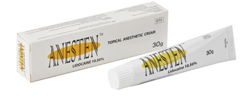 Anesten Lidocaine Cream 30g