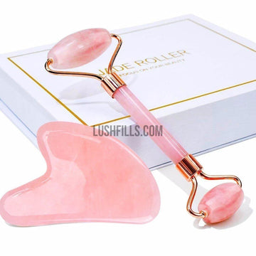 Beauty Facial Massage Tool Jade Roller With a gift