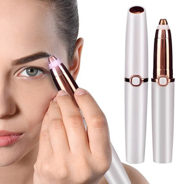 Female Epilator New Electric Eyebrow Trimmer Makeup Painless Eyebrow Epilator Mini Portable Shaver Razor Facial Hair Remover