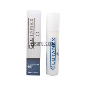 glutanex glutathione night serum 30ml Enriched with Glutathione to help fade dark spots and even out skin tone by reducing melanin production (`),