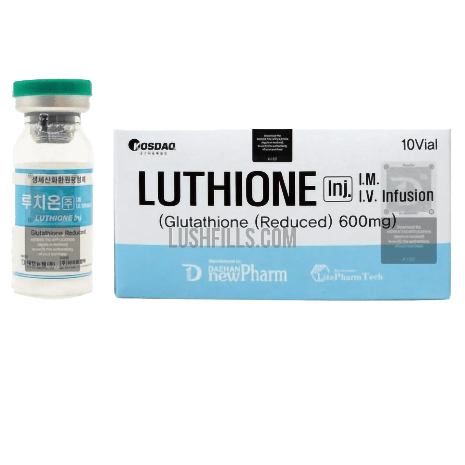 glutathione Luthione 600mg - Lushfills