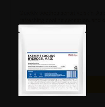 MAXellize Ultra Cooling Hydrogel Mask