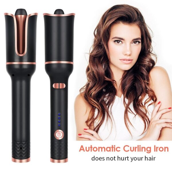 Automatic hair curling
