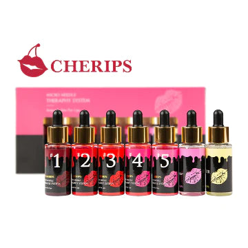 Cherips Micro Needling Therapy Systems (MTS) Ampoule Set For Lips 7X30ml