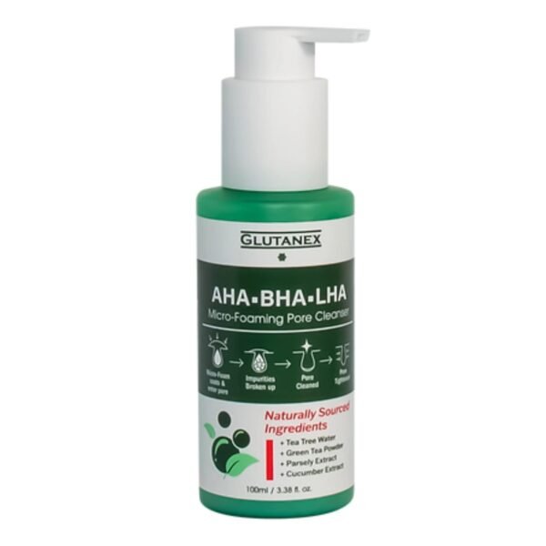 AHA BHA LHA Foaming Cleanser