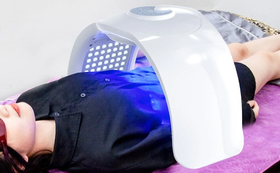 UV Nano Spray LED Facial Mask Device