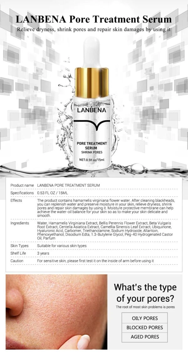 Natural Pore treatment serum